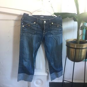 Rock & Republic denim capri crop jeans